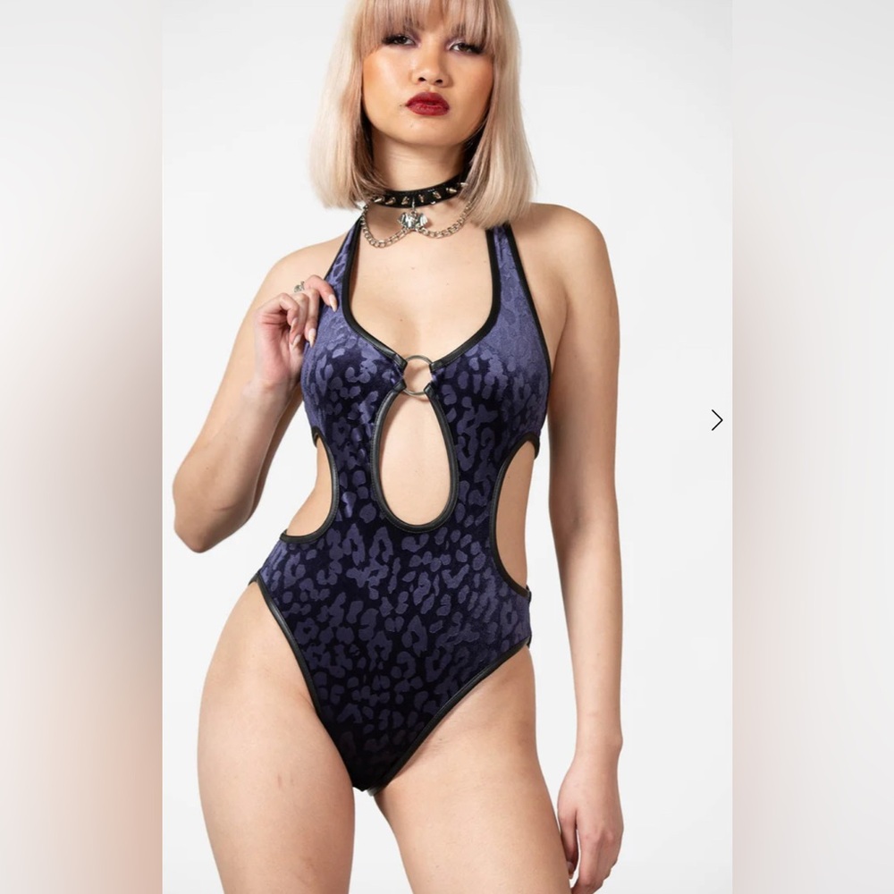 Killstar Barbarella Halter Bodysuit